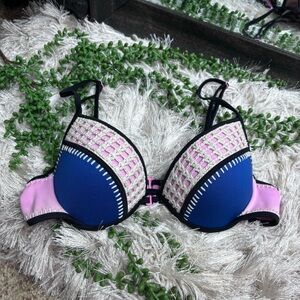 💙2/$40💙Victorias Secret Royal Blue Bombshell Bikini Top Size 34B